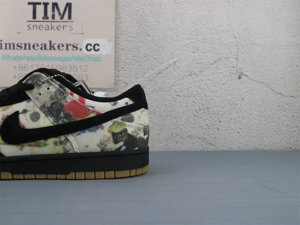 M Batch Nike SB Dunk Low Supreme Rammellzee FD8778-001